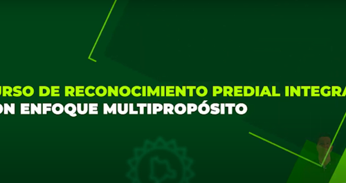Curso de Reconocedor Predial Urbano – Rural