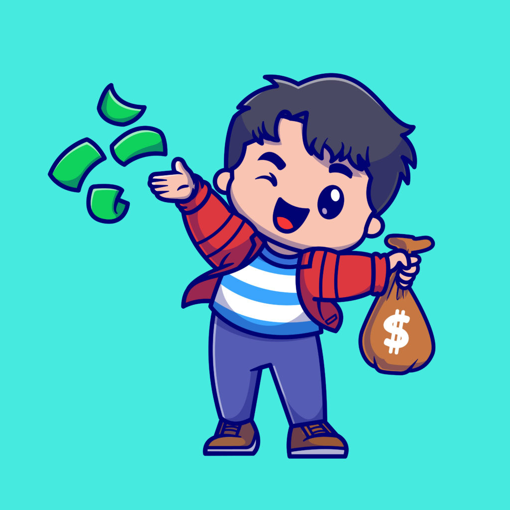 Lindo niño rico lanza ilustración de icono de vector de dibujos animados de dinero. concepto de icono de negocio de personas aislado vector premium. estilo de dibujos animados plana Free Vector. (2021, December 10). Freepik. https://www.freepik.es/vector-gratis/lindo-nino-rico-lanza-ilustracion-icono-vector-dibujos-animados-dinero-concepto-icono-negocio-personas-aislado-vector-premium-estilo-dibujos-animados-plana_21186814.htm#query=pagos%20exitosos&position=23&from_view=search&track=sph

‌